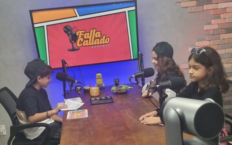 Davi Callado apresenta 1° podcast para crianças do Brasil feito por uma delas