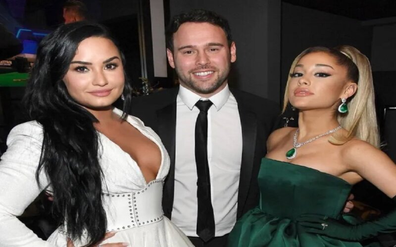 Ariana Grande e Demi Lovato rompem com empresário Scooter Braun 4 anos após controvérsia com Taylor Swift; entenda
