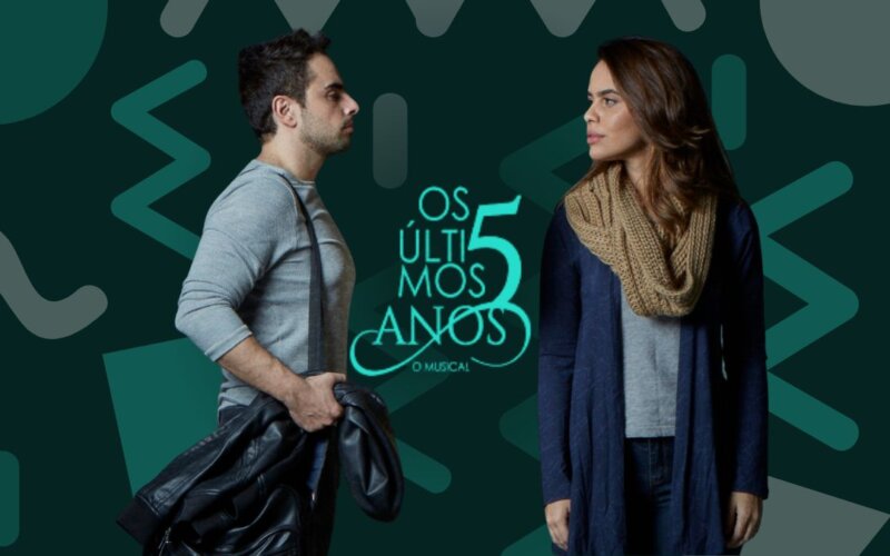 Musical “Os Últimos 5 anos” em curta temporada no Teatro Nair Bello