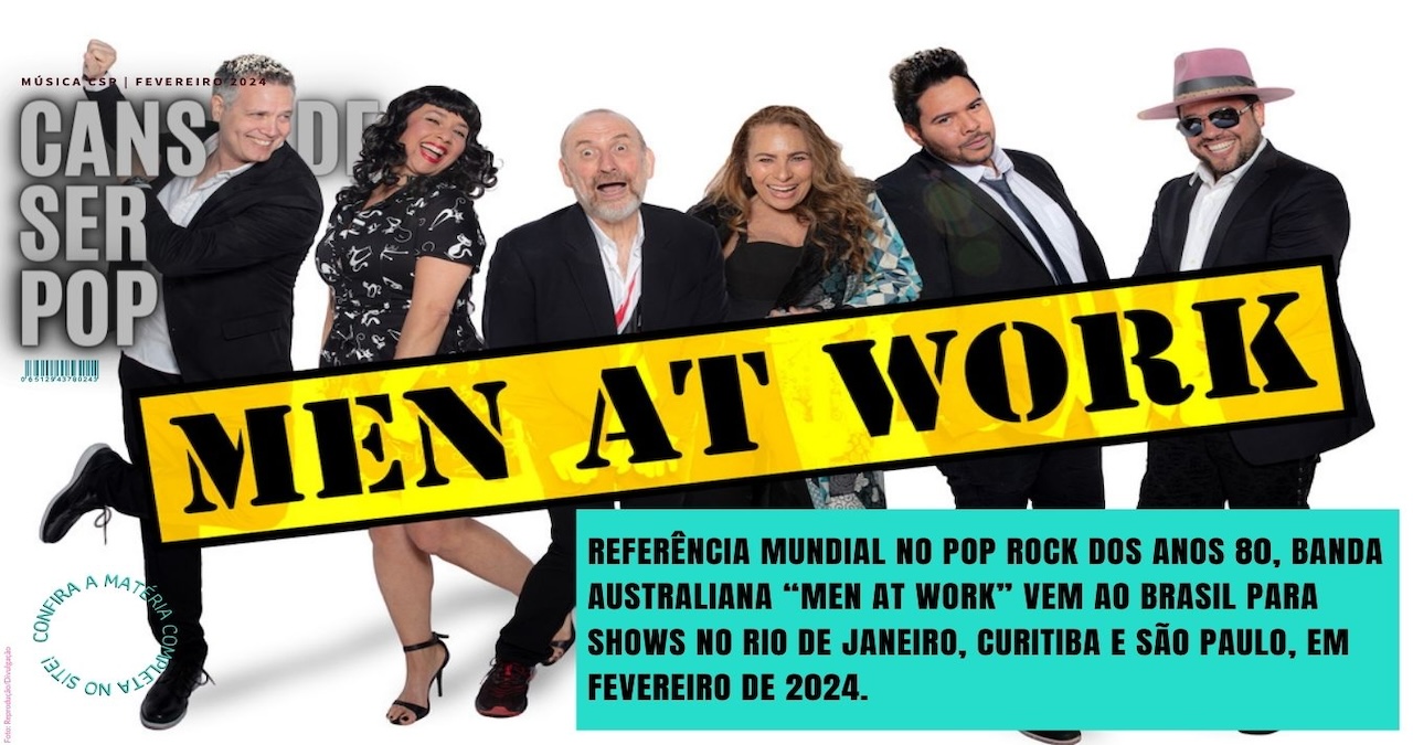 A lendária banda australiana de pop rock traz seus maiores hits para Rio de Janeiro, Curitiba e São Paulo. | Foto: Divulgação