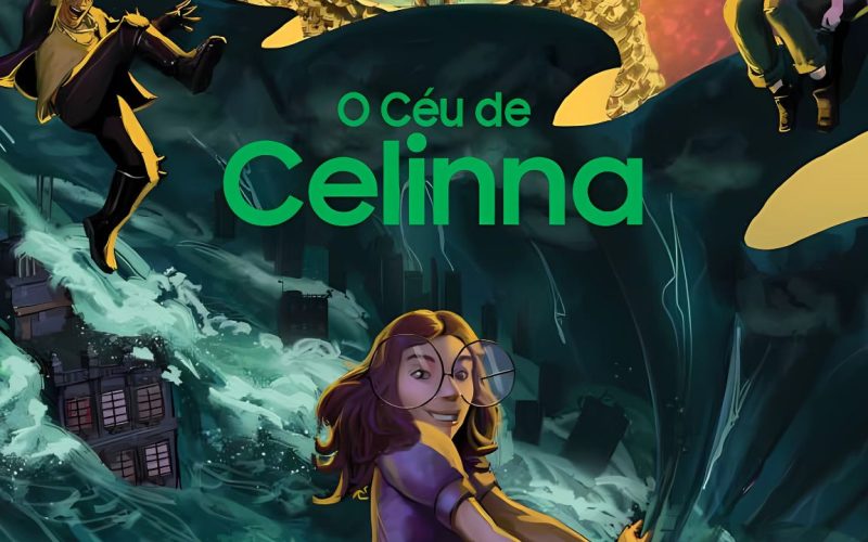 “O Céu de Celinna”: HQ traz esperança e diálogo sobre saúde mental para jovens e educadores
