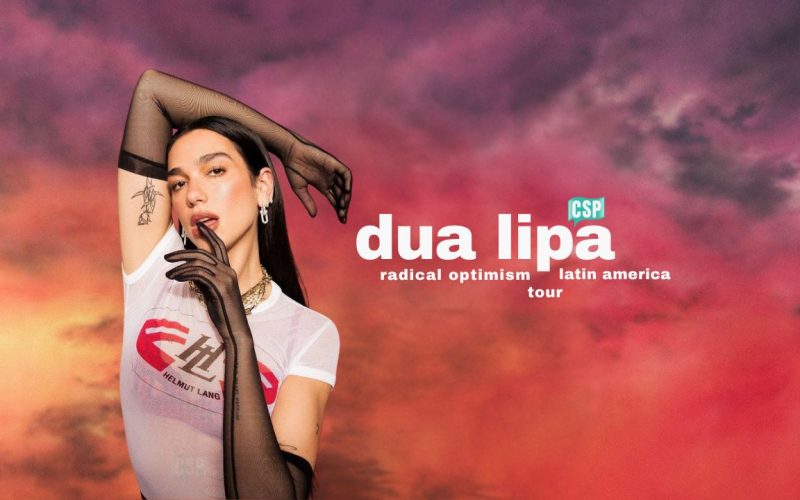Dua Lipa traz a turnê Radical Optimism para São Paulo e Rio de Janeiro em novembro de 2025
