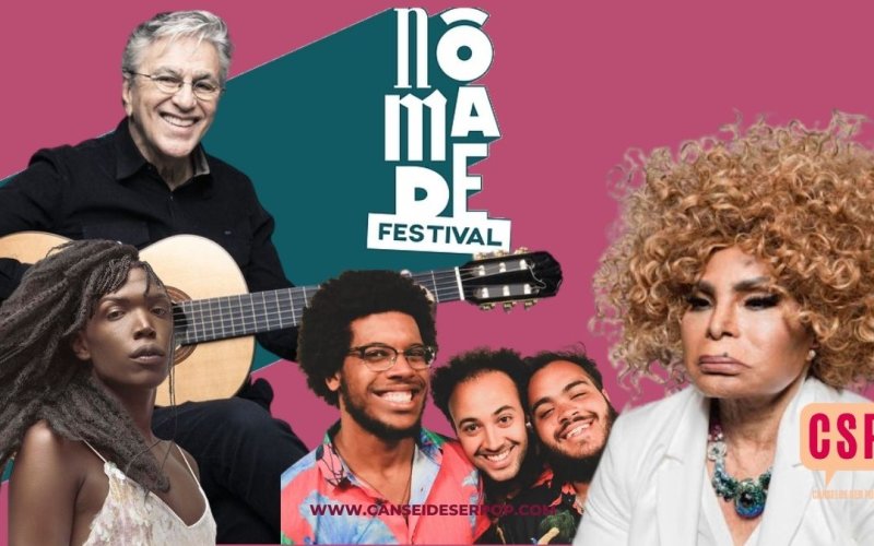 Nômade Festival 2021 terá shows de Elza Soares, Caetano Veloso e Majur